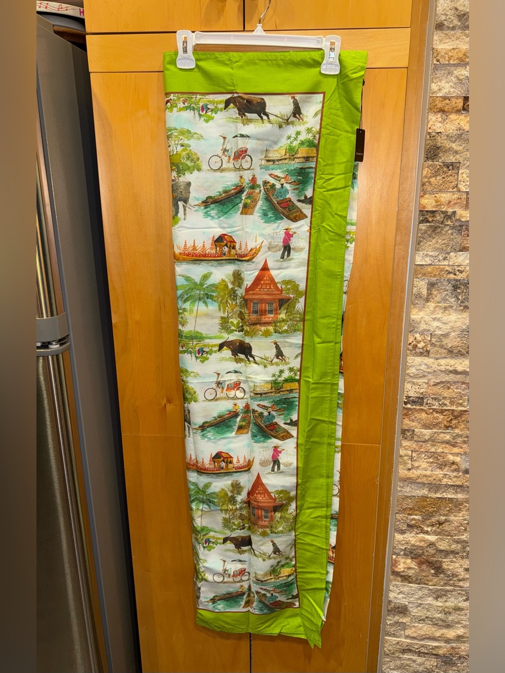 Jim Thompson Cotton Pareo-Green
